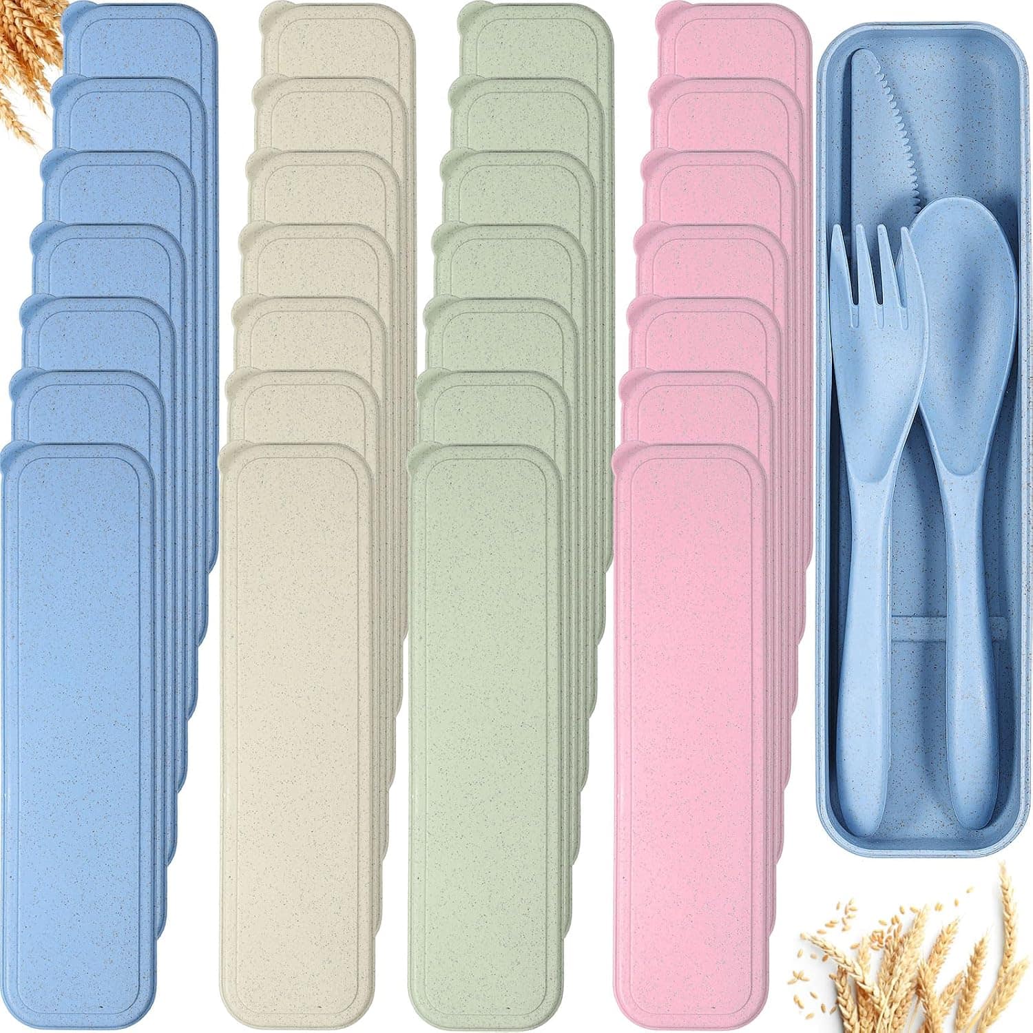 Bamboo Utensil Travel Set