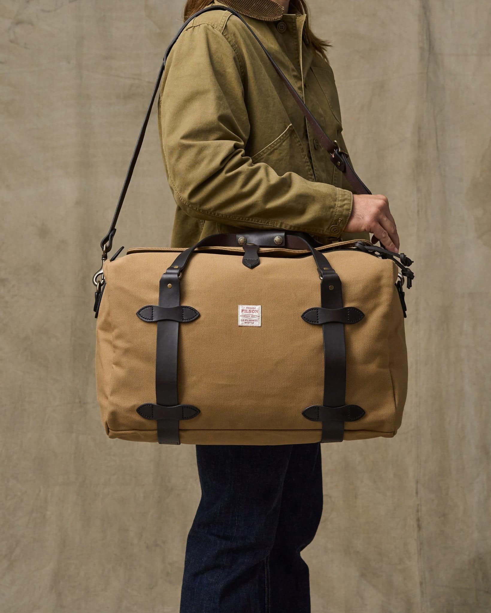 Medium Rugged Twill Duffle Bag